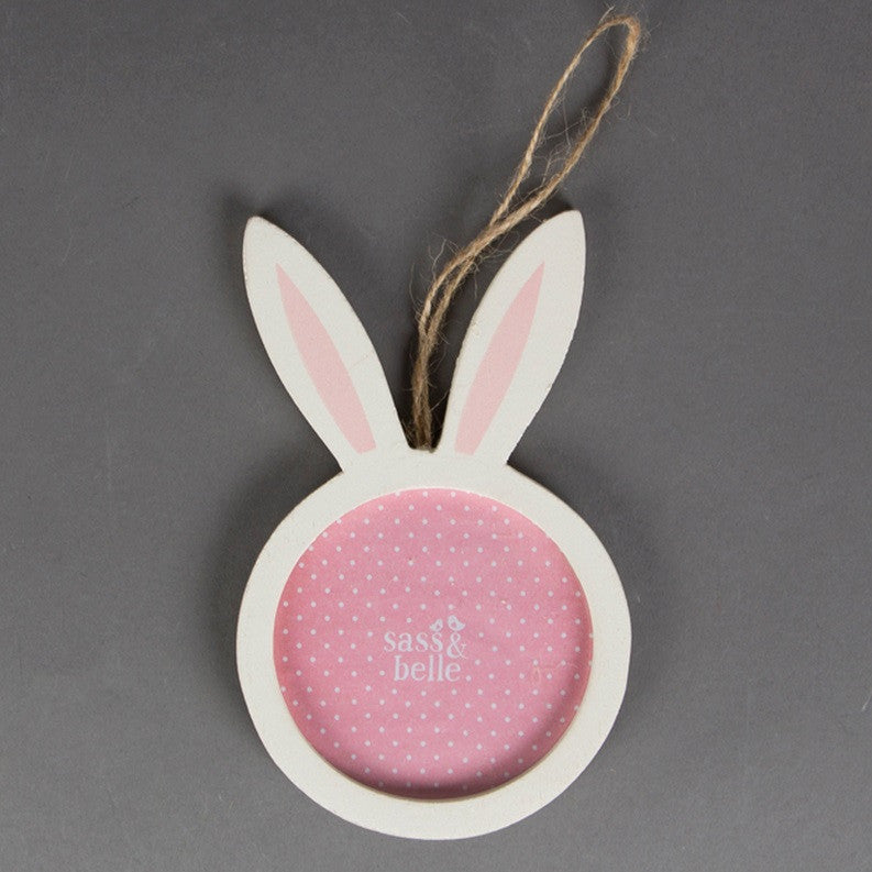 Bunny Ears Hanging Photo Frame